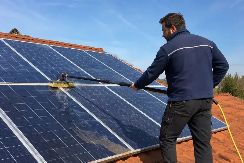Nettoyage et entretien de panneaux solaires à Montrevault-sur-Èvre